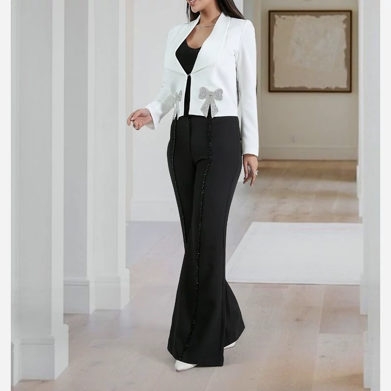 کت کوتاه زنانه یقه انگلیسی