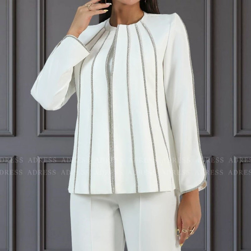 قیمت کت و شلوار سفید عروس