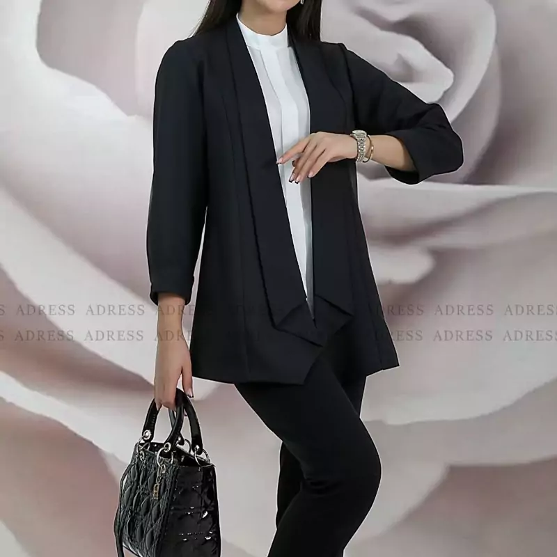 کت بلند مجلسی زنانه همراه تاپ