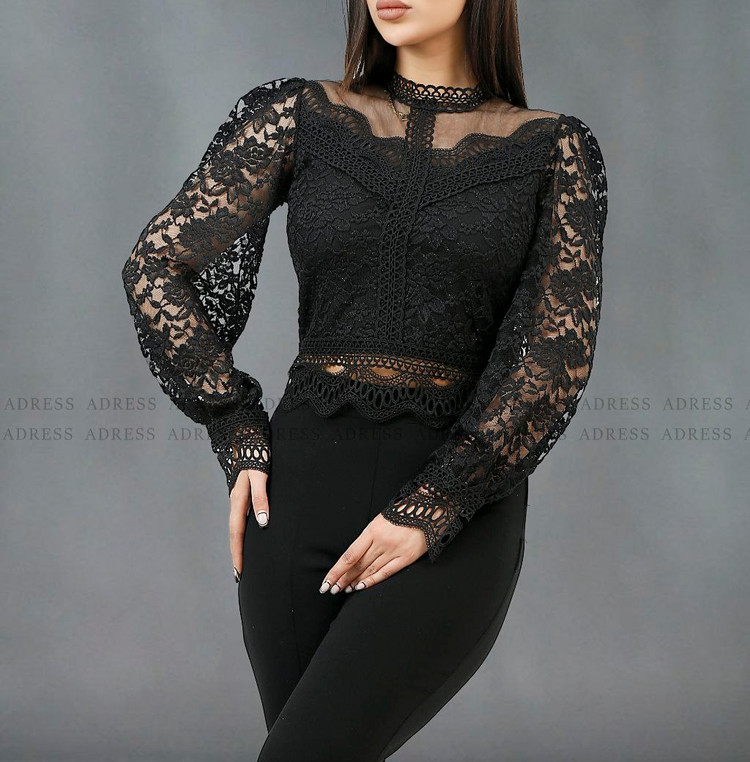 شومیز زنانه مجلسی دانتل