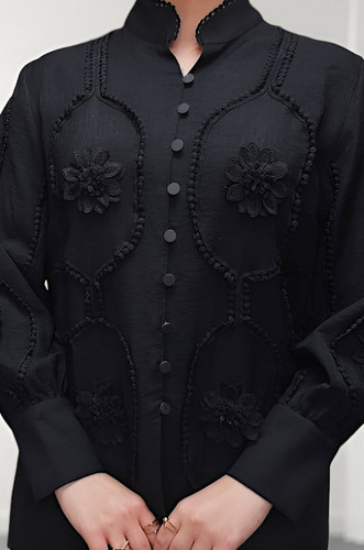 شومیز گل برجسته