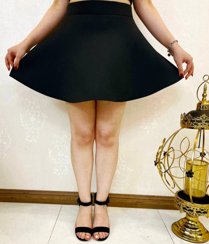 دامن کلوش کوتاه زنانه