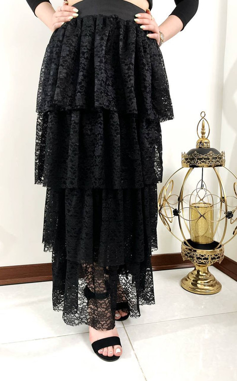 دامن زنانه طبقه ای