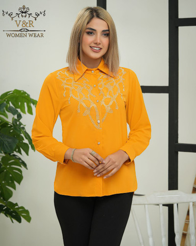 شومیز زنانه مجلسی نگین کوب