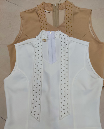 تاپ کراپ یقه کراواتی