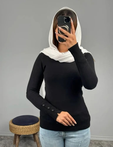 بافت زنانه مشکی