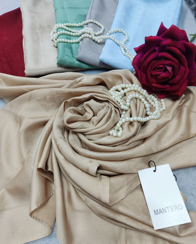 روسری زنانه مجلسی ساتن