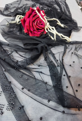 شال زنانه توری ساده