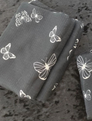 شال نخی بهاره طرح دار