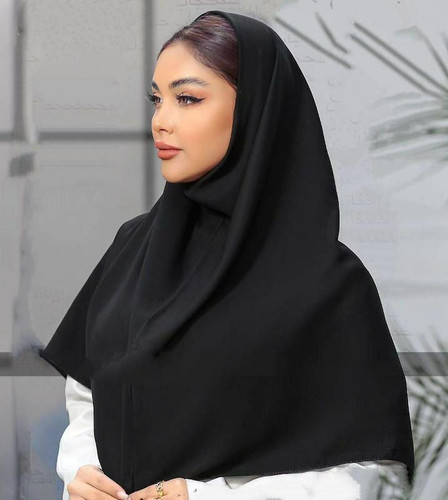 قیمت مقنعه اداری مشکی قواره 100