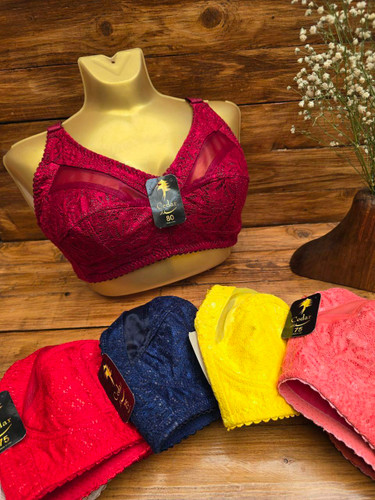 سوتین گیپور بالا شیشه ای