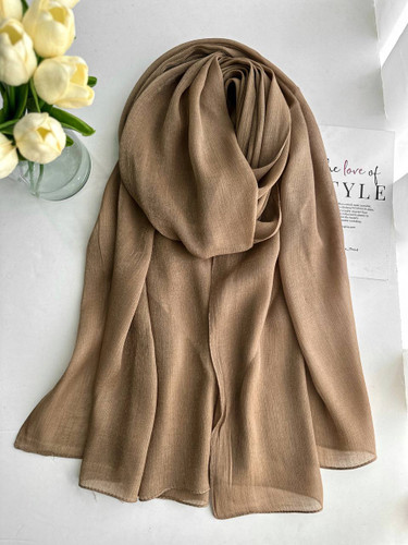 شال حریر ی مقدار براق زنانه