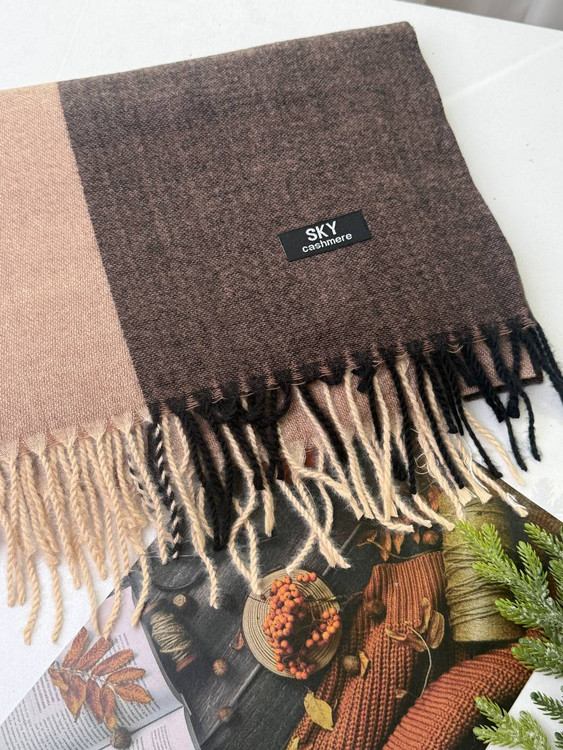 شال گرم موهر زمستانی دو رو