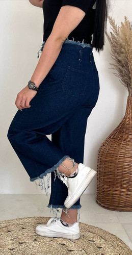 شلوار لی واید لگ قد 90