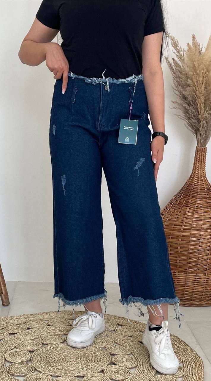 شلوار جین مدل واید لگ