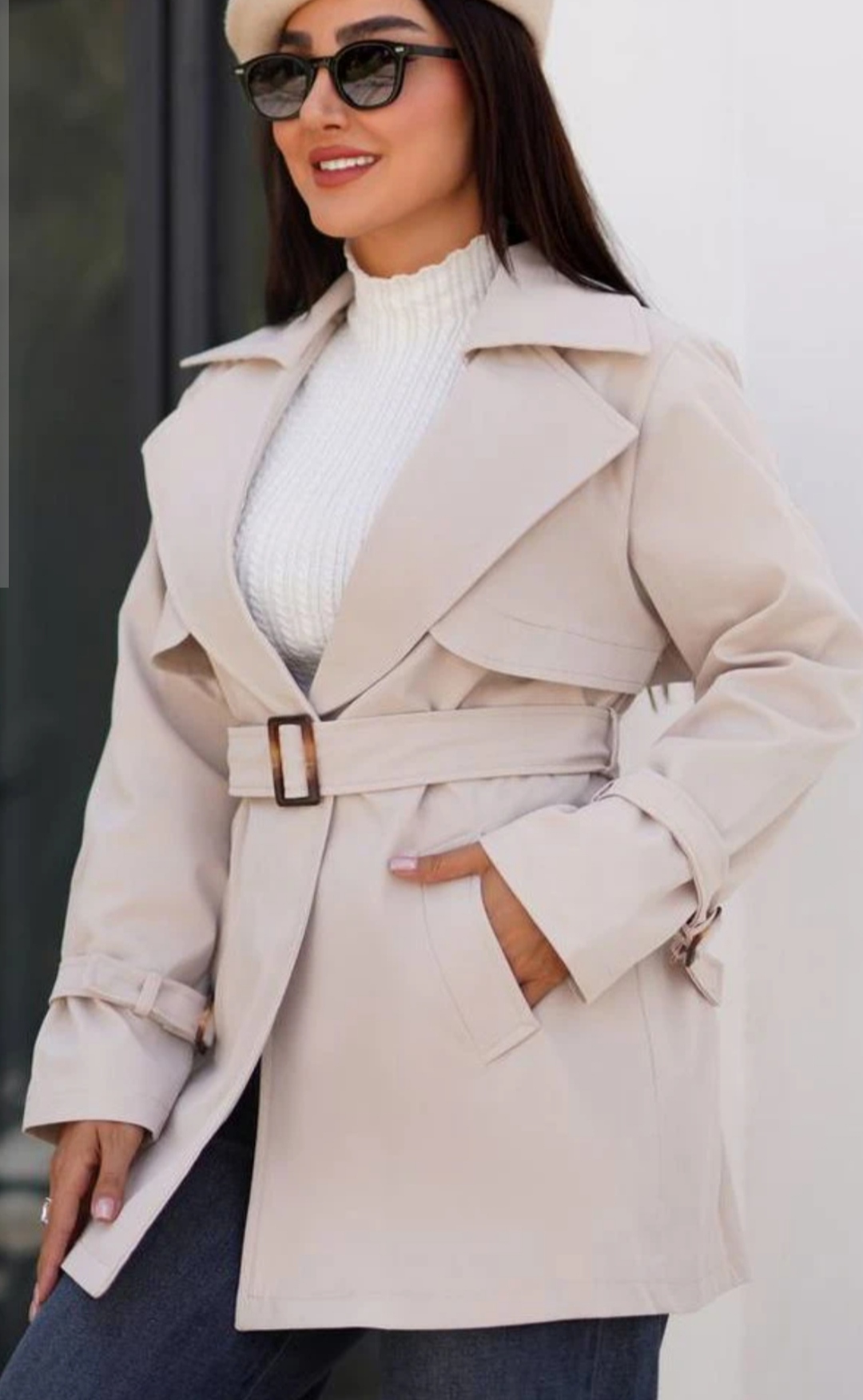 بارانی میدی زنانه ضخیم