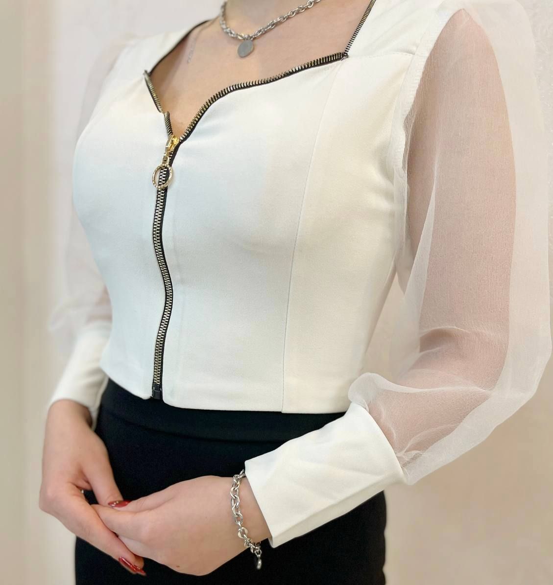 قیمت شومیز مجلسی یقه دلبری