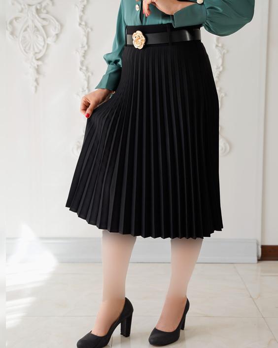 قیمت دامن میدی زنانه پلیسه