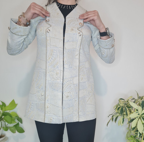 قیمت مانتو ژاکارد زنانه قزن دار