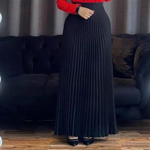 قیمت دامن پلیسه زنانه کرپ حریر