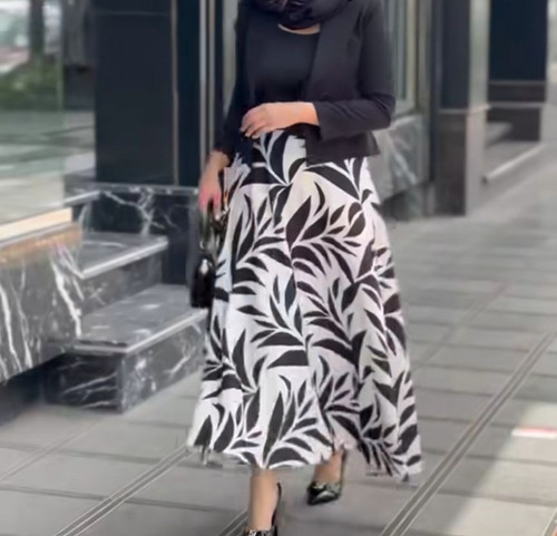 قیمت دامن کلوش زنانه طرحدار