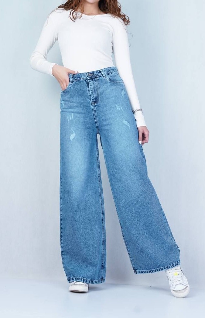 قیمت و خرید شلوار جین زنانه مدل بگ