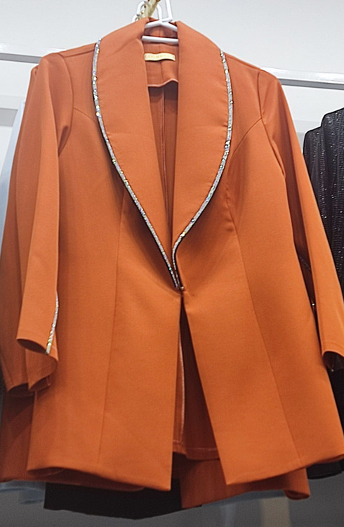رنگ اجری کت مجلسی