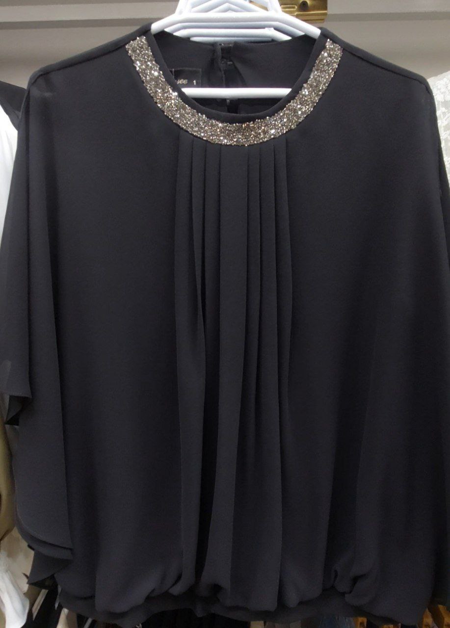 قیمت و خرید شومیز مجلسی حریر یقه کارشده