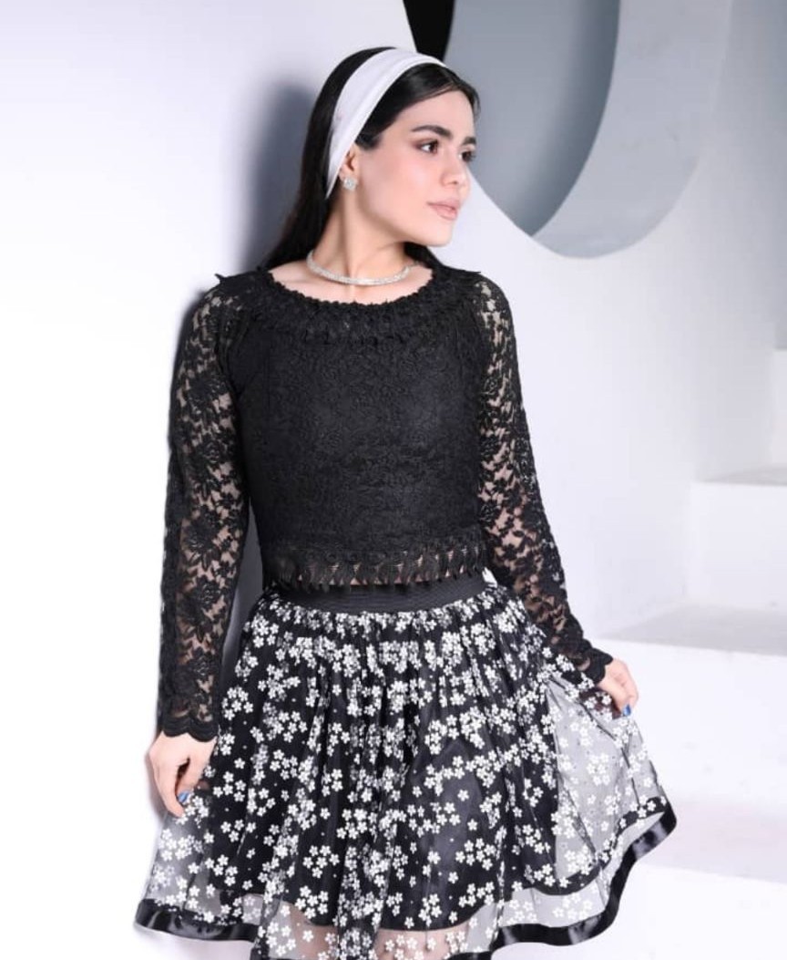 قیمت و خرید شومیز گیپور یقه قایقی