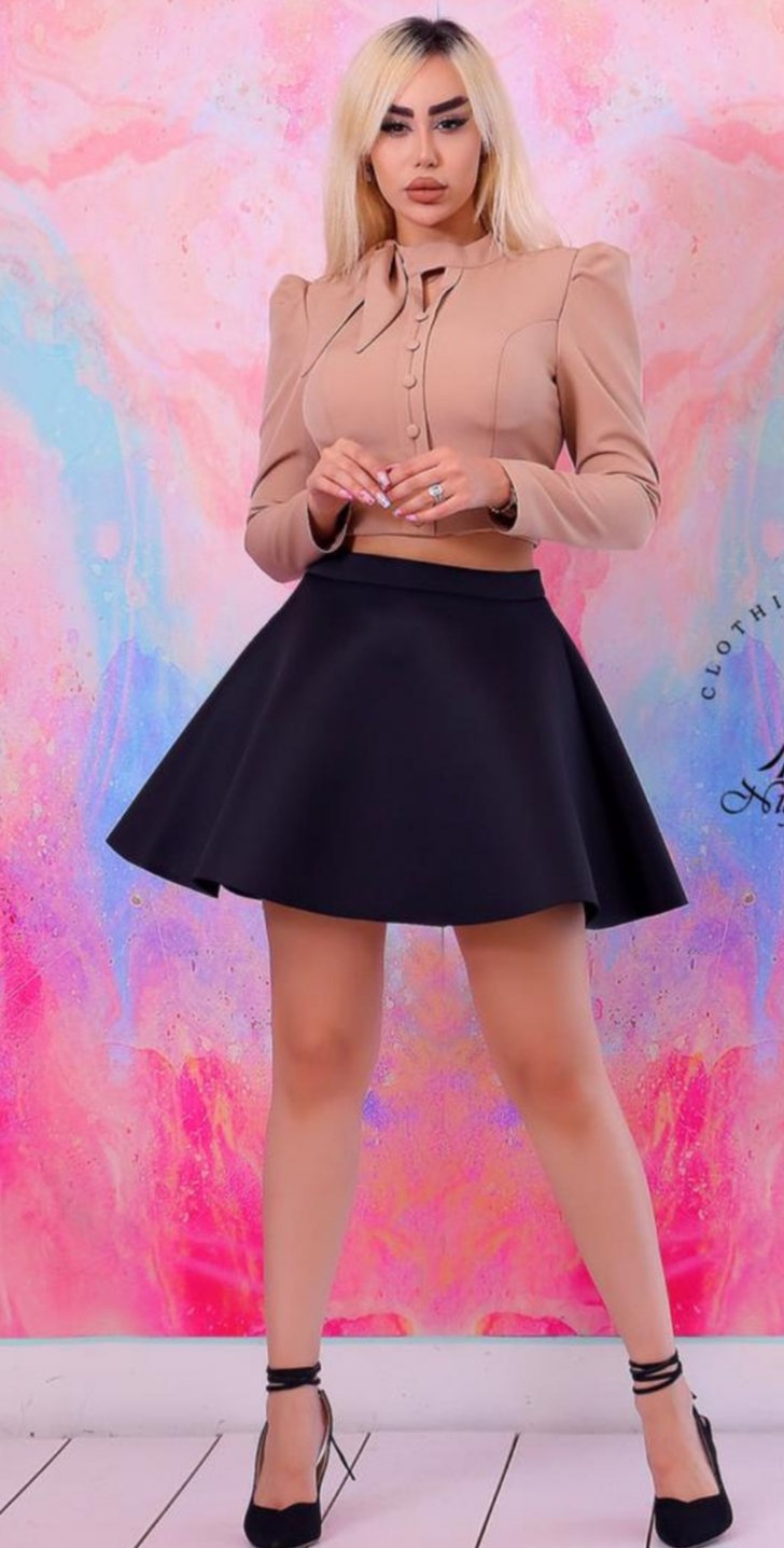 قیمت و خرید دامن کوتاه دخترانه مدل کلوش