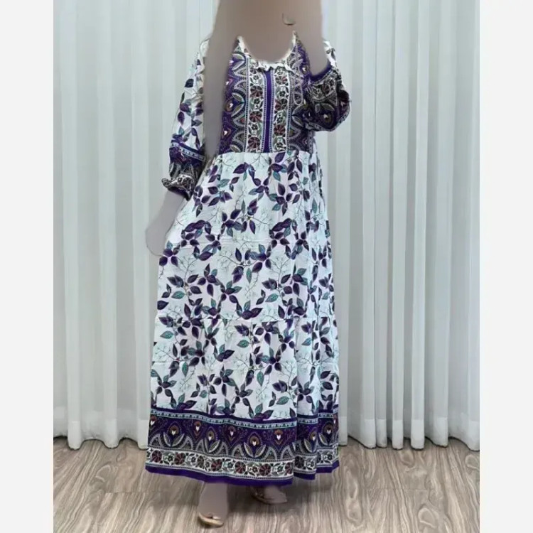 ساحلی نخی حاشیه دار خنک و نرم فری سایز مناسب سایز 40 تا 48