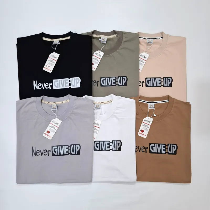 تیشرت باکسی مردانه نخ پنبه شیاکو رنگی سایز L تا 3XL
